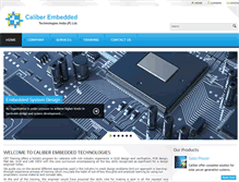Tablet Screenshot of calibertech.net